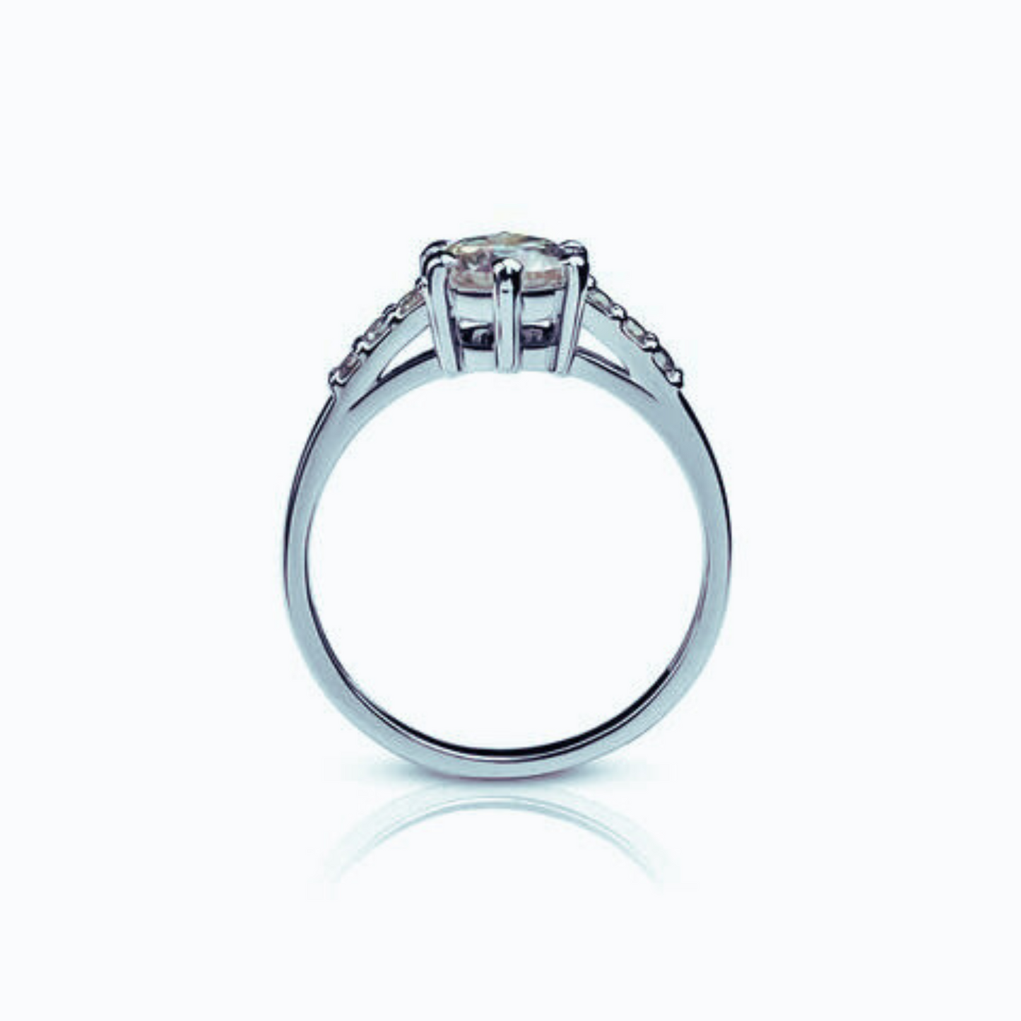 The Eternal Embrace Wedding Moissanite Ring