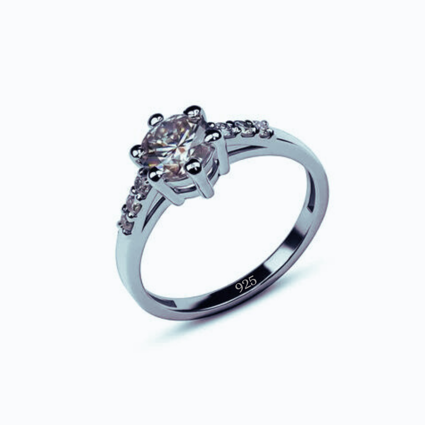 The Eternal Embrace Wedding Moissanite Ring