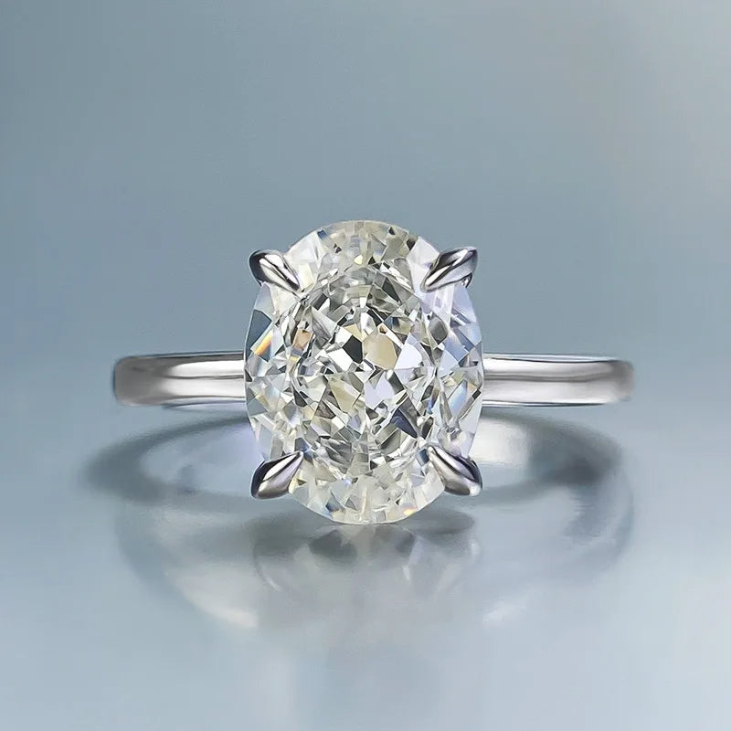 Celestial Whisper Moissanite Ring - Nawaz Jewellers