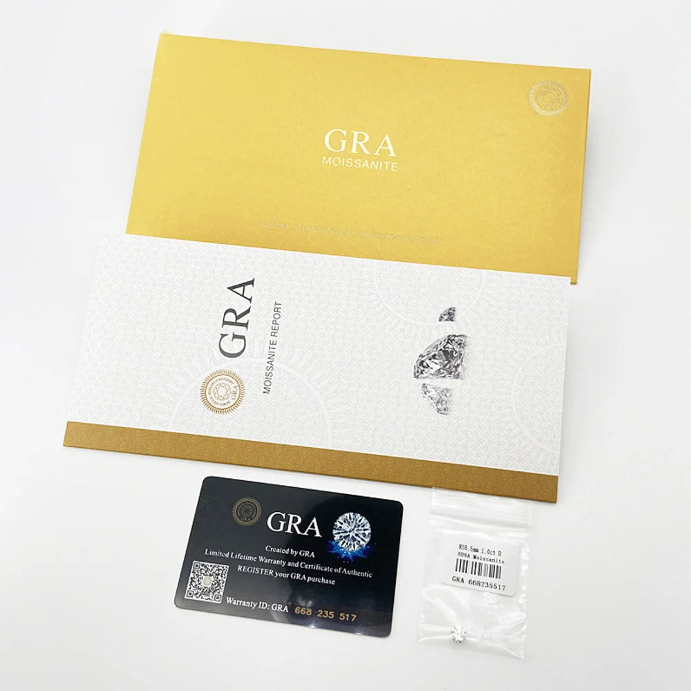 A Trio-Moissanite Ring - Nawaz Jewellers