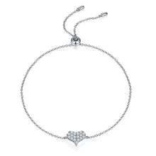 Heart Moissanite Bracelet - Nawaz Jewellers