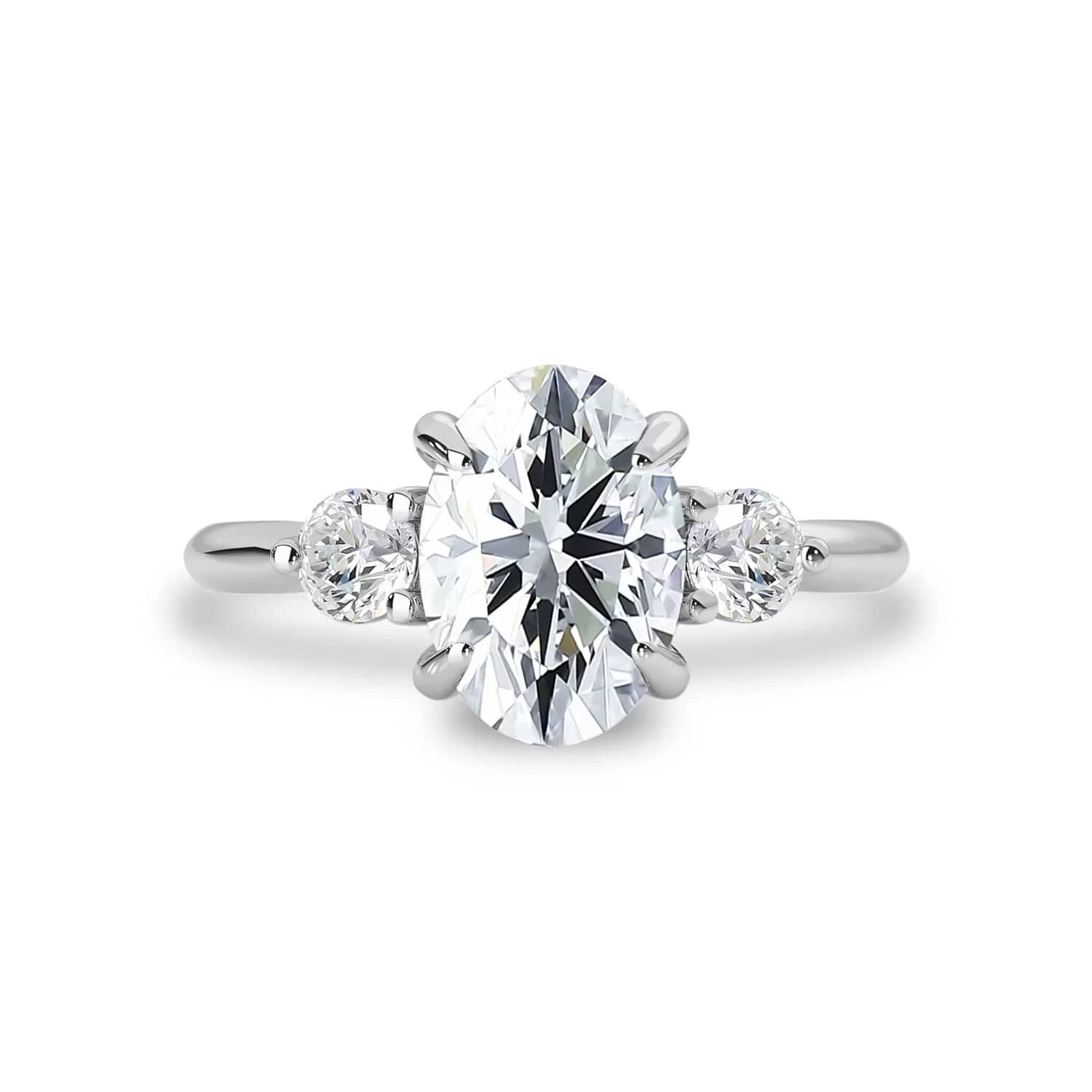 Diamond Wedding Ring  Mossinate Diamond Ring - Nawaz Jewellers