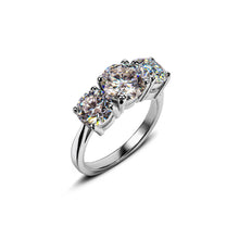 A Trio-Moissanite Ring - Nawaz Jewellers