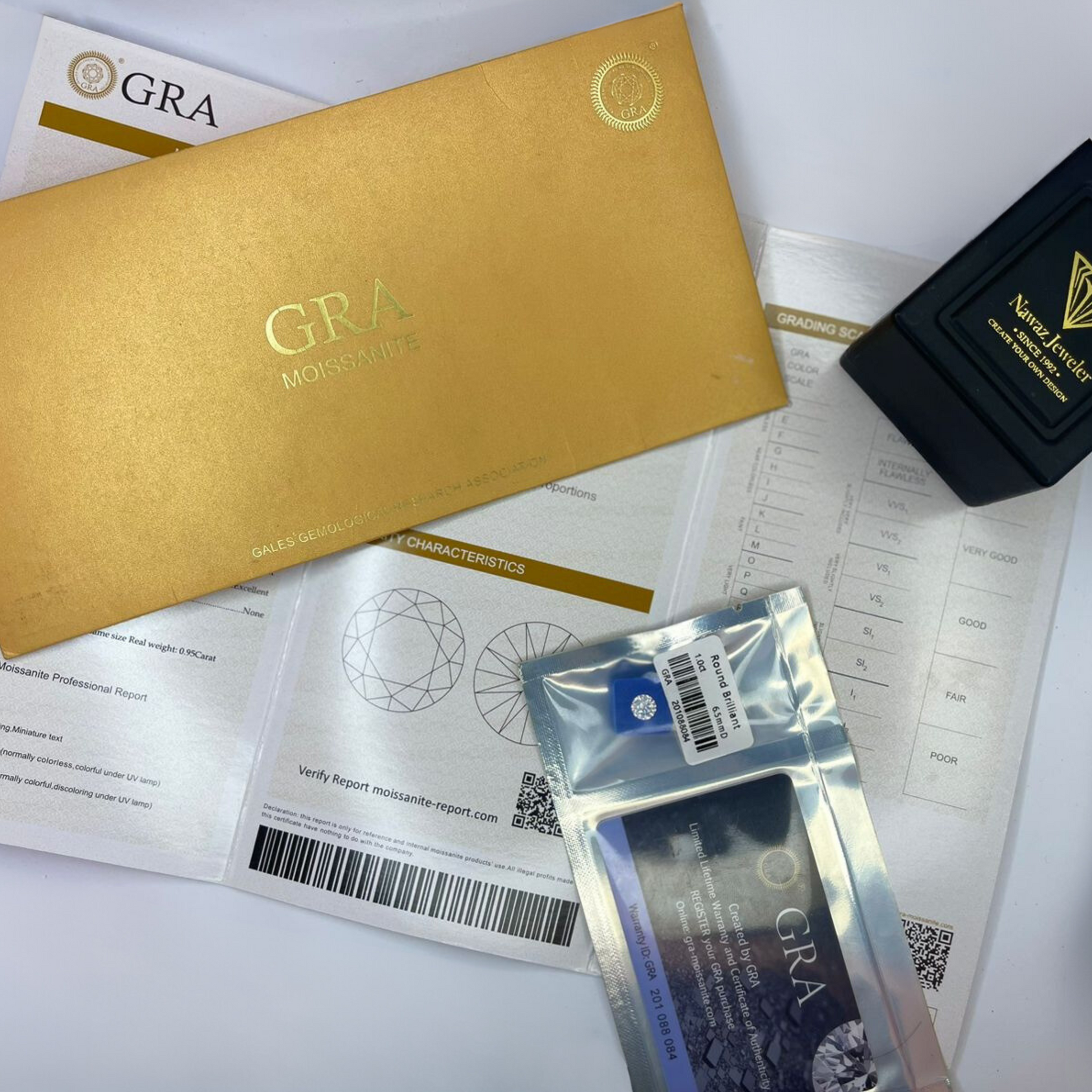 The Eternal Embrace Wedding Moissanite Ring - Nawaz Jewellers