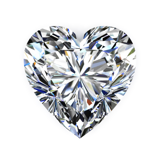 Heart-Cut Moissanite Diamond