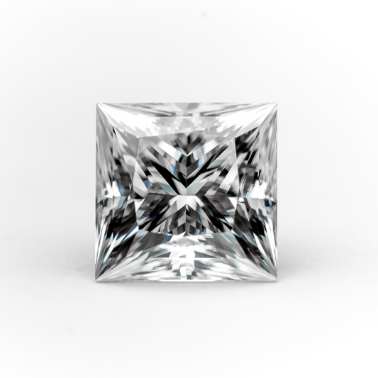 Princess-Cut Moissanite Diamond