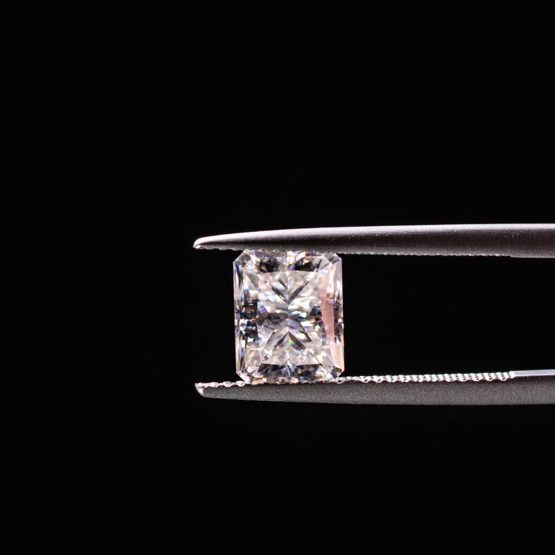 Princess-Cut Moissanite Diamond - Nawaz Jewellers