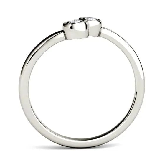 Duo-Moissanite Ring - Nawaz Jewellers