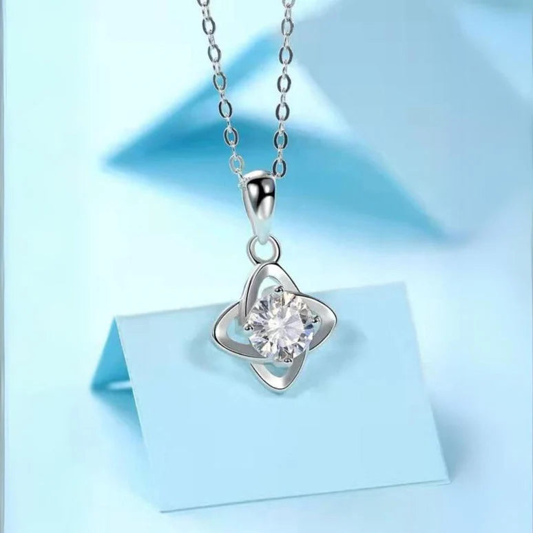 Starlight Moissanite Pendant - Nawaz Jewellers
