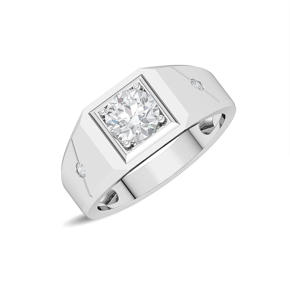 Men's Diamond Accent Band - Nawaz Jewellers
