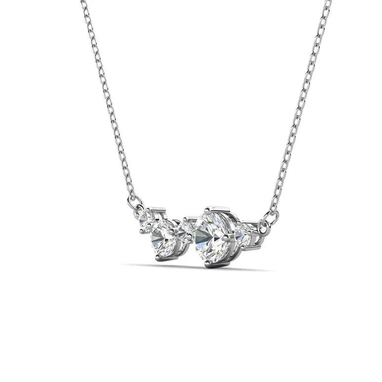 Luminous Legacy Moissanite Pendant - Nawaz Jewellers