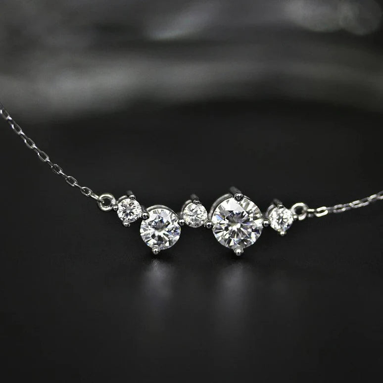 Luminous Legacy Moissanite Pendant - Nawaz Jewellers