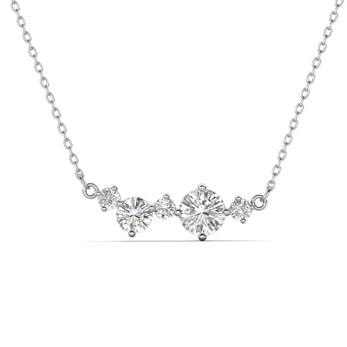 Luminous Legacy Moissanite Pendant - Nawaz Jewellers
