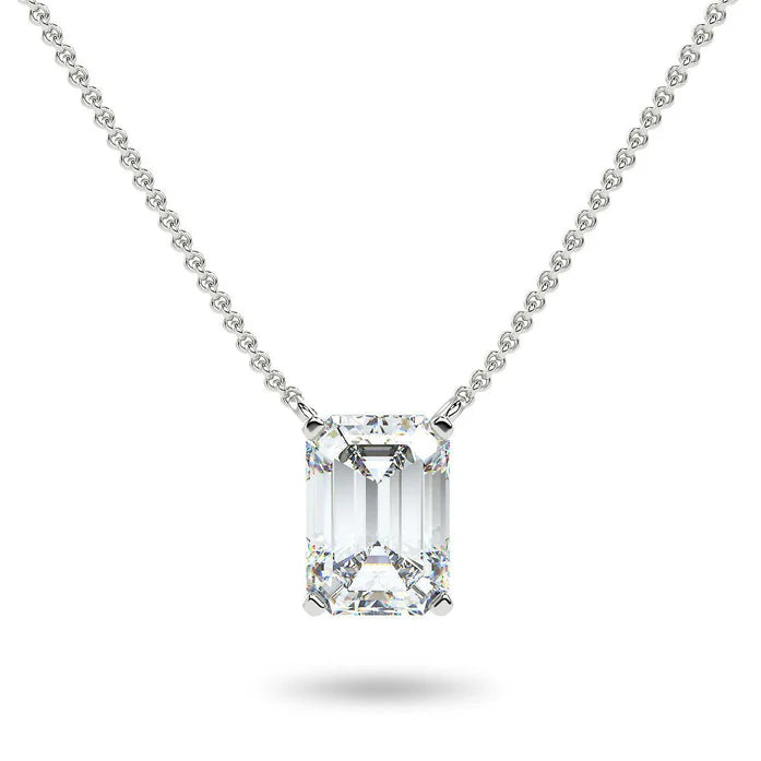 Verdant Vista Moissanite Pendant - Nawaz Jewellers